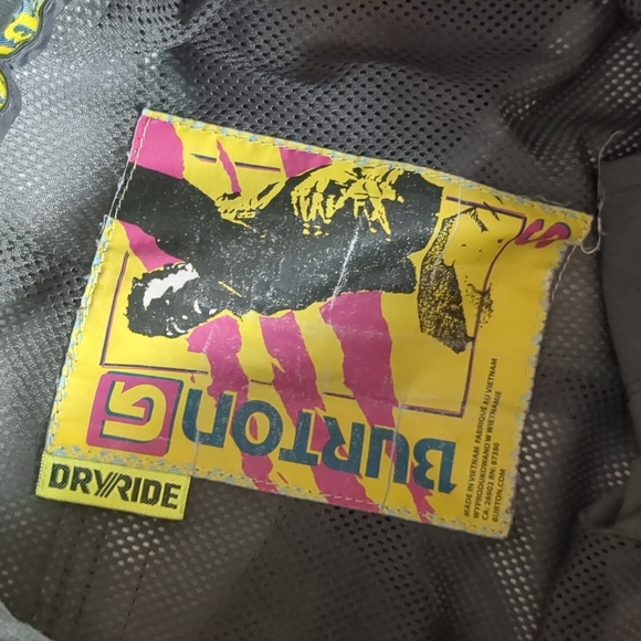 Burton dry ride dark teal snow pants size small - Picture 4 of 9